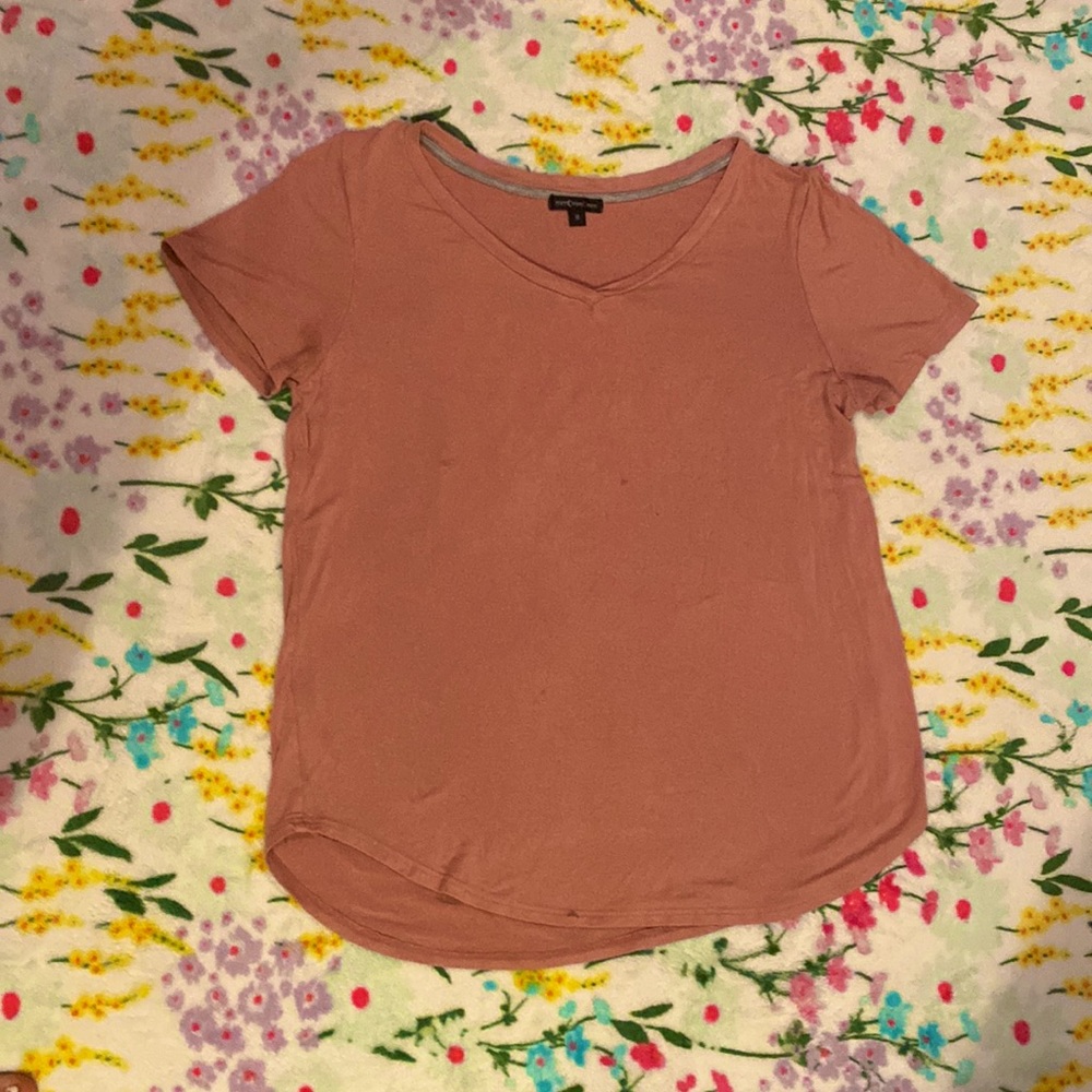 Mauve basic tee